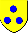 Blason de Bouchers, boulangers, texiers