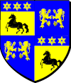 Blason de Veuve de Pierre de Maurel
