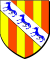 Blason de Veuve de Ch.de Lusse