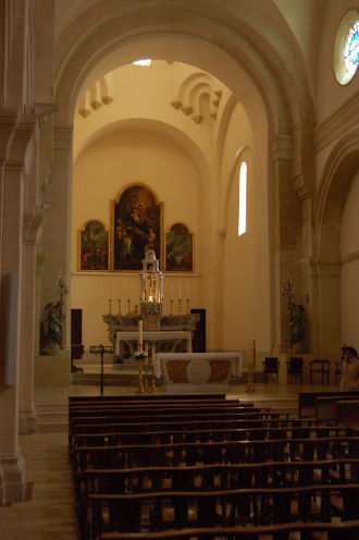 Visite de l'église...