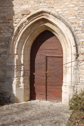 Portail de l'église St Claude...